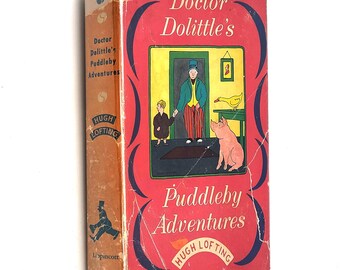 Doctor Dolittle's Puddleby Adventures 1952 Hugh Lofting - First Edition