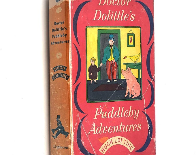 Doctor Dolittle's Puddleby Adventures 1952 Hugh Lofting - First Edition
