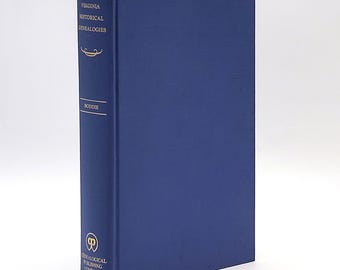 Virginia Historical Genealogies ~John Bennett Boddie ~Genealogy