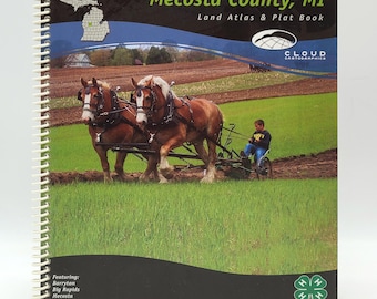 Mecosta County, Michigan 2006 Land Atlas and Plat Book ~ Property Ownership Maps