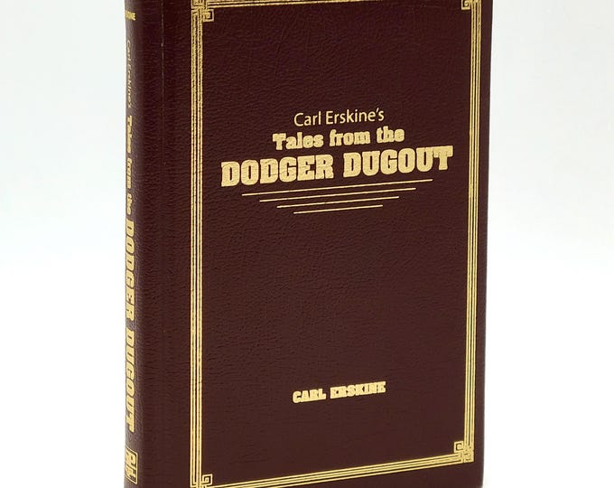 Tales From the Dodger Dugout ~ SIGNED by 1950s Dodgers:  Carl Erskine, Preacher Roe, Clem Labine, Duke Snider, Johnny Podres & Ralph Branca