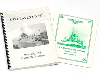 USS Craven DD-382 Reunion 1995 ~ United States Navy ~ World War II ~ Veterans ~ Pacific Theater