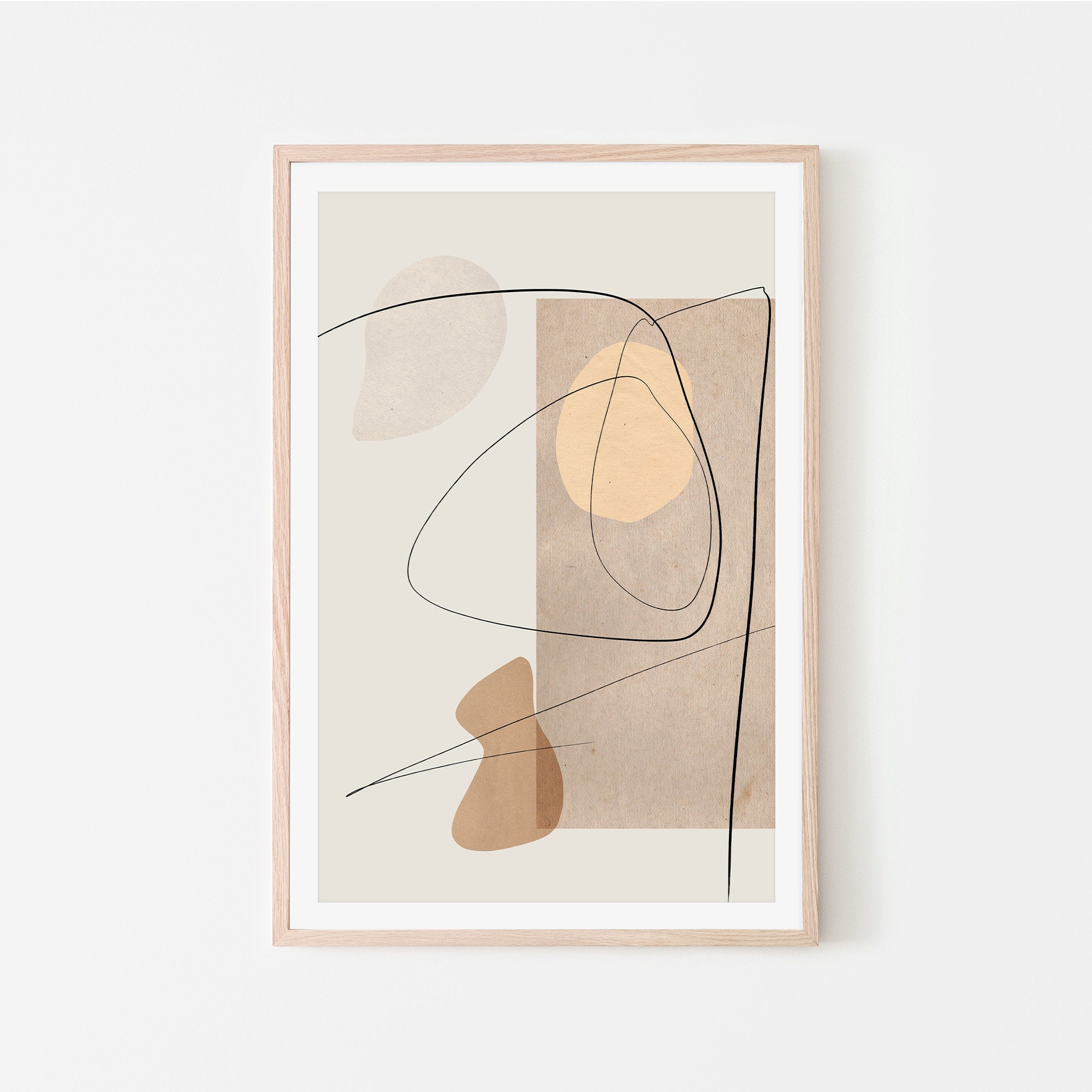 Printable abstract poster. DIY print. Abstract art. Digital | Etsy