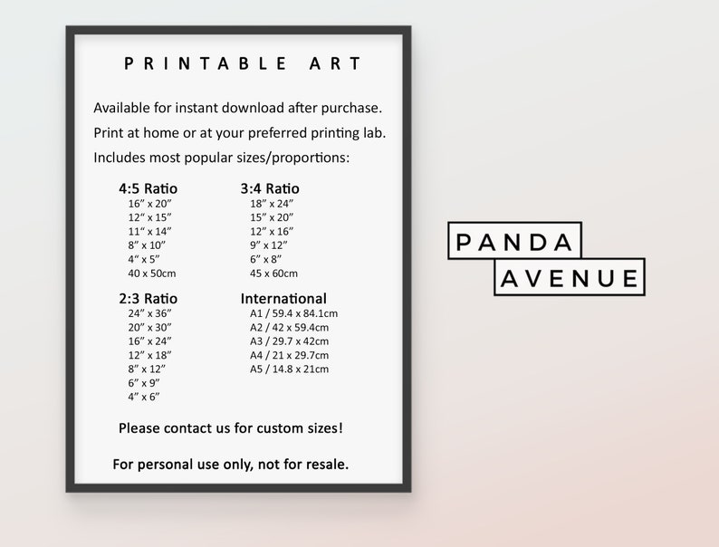 DIY print. Printable wall art Burnt orange leaves Digital download wall art Bohemian home decor