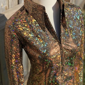 Gold Buckle Dreams Shimmer Modern Cowgirl Western Stretch Show Rodeo Rail Shirt Jacket Zip Reining Horsemanship XS S M L XL 2X 3X youth