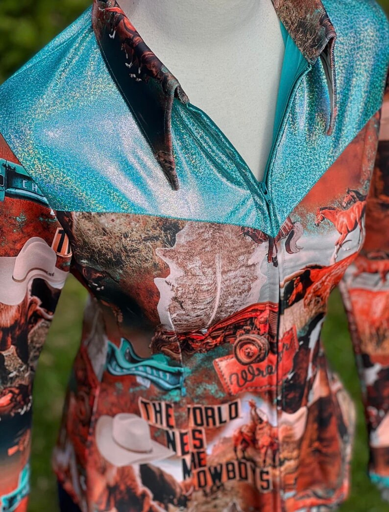 Cowgirl Royalty Ladies Classy Western Show Shirt | Schneiders