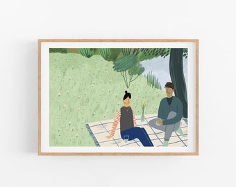 Summer Picnic - A4 Print