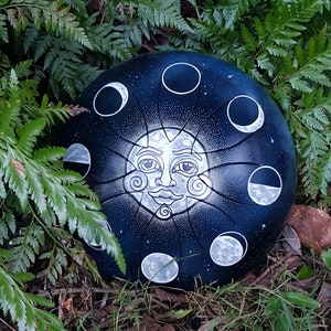 TONGUE DRUM 432HZ (handpan, steel tongue drum, hank drum, tank drum) Use for mindfulness & sound healing Aussie made + free mallets