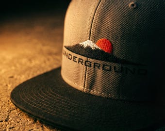 JDM Underground Snapback Mount Fuji Logo - Original Heritage - Import Culture