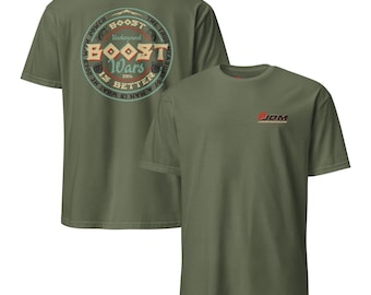 Boost Wars Shirt Vintage Badge - True Measure of Power - Turbo Philosophy