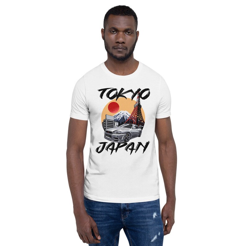 Tokyo Japan R34 Skyline GT-R Shirt | Etsy