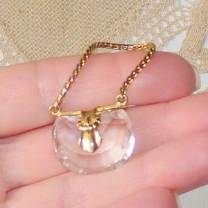 Swarovski Crystal Handbag Pendant Gold Tone Swarovski Crystal Jewelry, Romantic, Vintage Collection Jewelry, Swarovski Crystal Collection