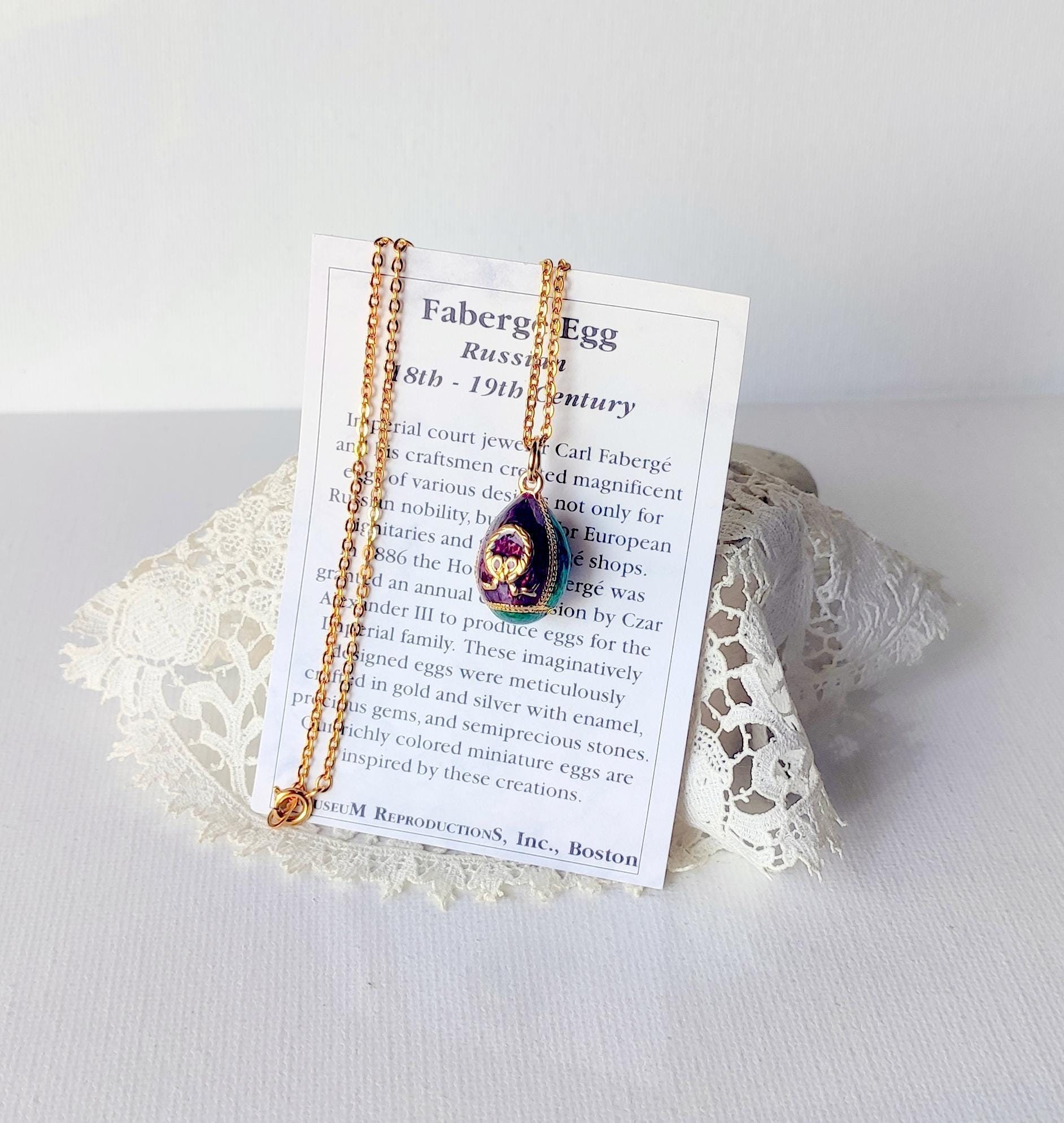 Fabergé ファベルジェ 18K エッグ ペンダント 限定38/200 Faberge Egg