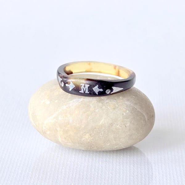 Tortoise Shell Rings - Etsy