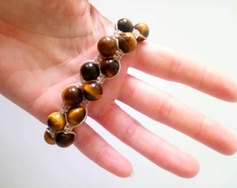 Tiger's eye bracelet for men.