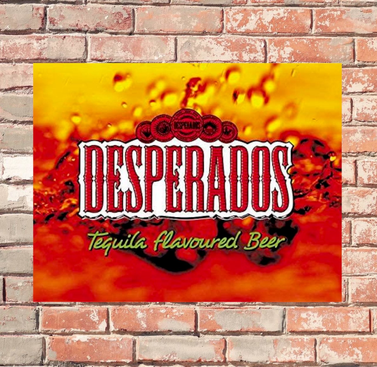 Desperados tequila flavoured beer