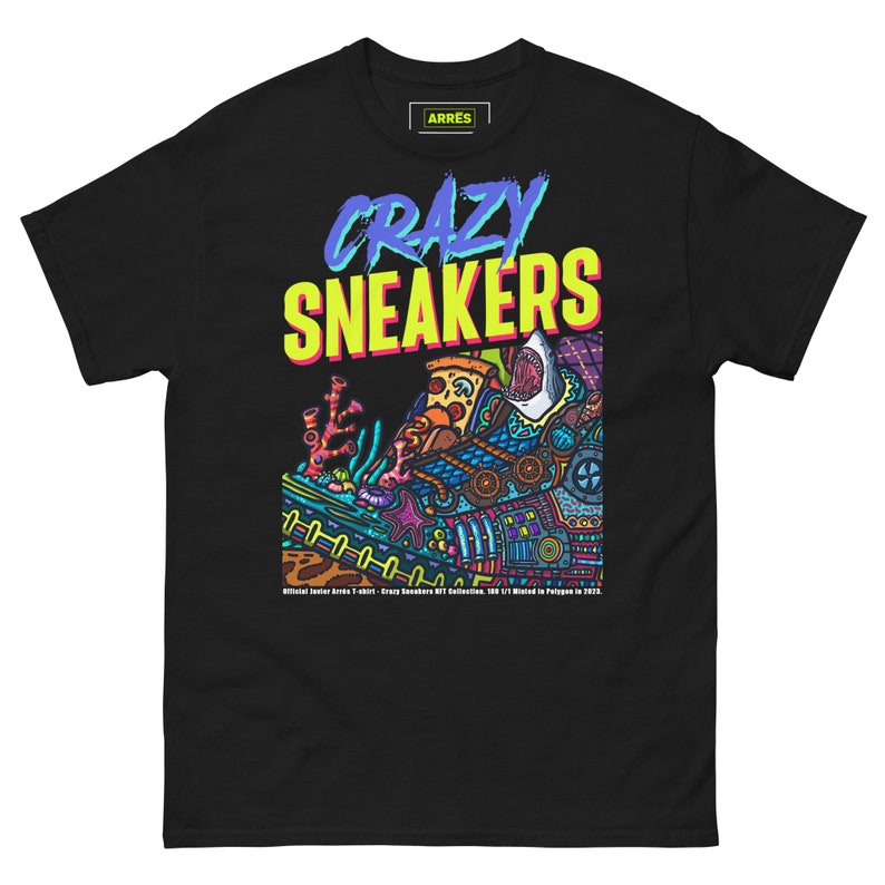 ARRÉS Crazy Sneakers Collection #1 Limited Edition T-Shirt.