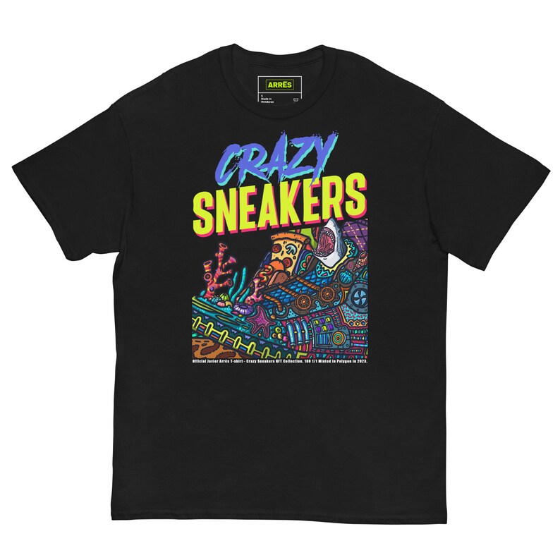 ARRÉS Crazy Sneakers Collection #1 Limited Edition T-Shirt.