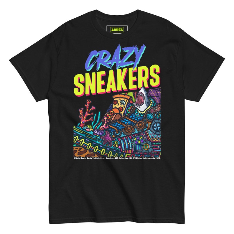 ARRÉS Crazy Sneakers Collection #1 Limited Edition T-Shirt.