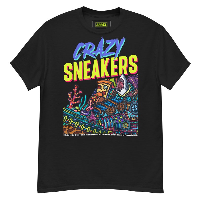ARRÉS Crazy Sneakers Collection #1 Limited Edition T-Shirt.