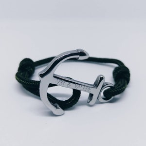 Personalized Marine Anchor Bracelet For Men and Women