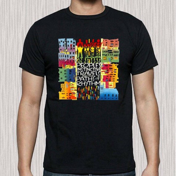 All Sizes /& Colours De La Soul Peace Logo 100/% Cotton Adult T-Shirt