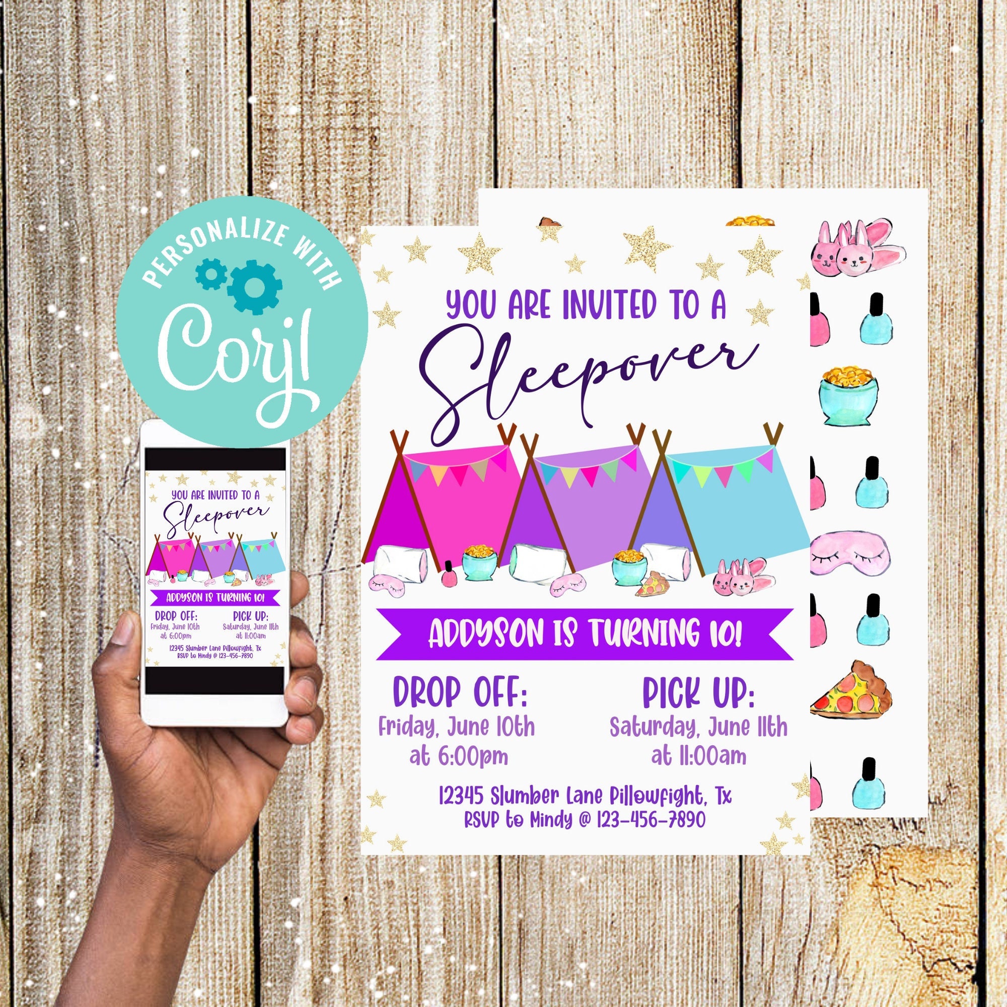 Barbie Tent Sleepover