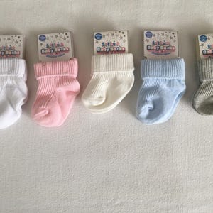 Baby Boys & Girls Newborn Socks New Sold Seperate