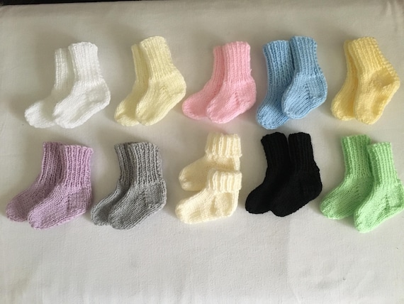 Baby Newborn Knitted Socks New Sold Seperately