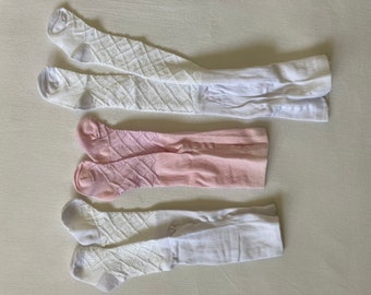 Panty's met ruitpatroon voor baby's, pasgeboren, 0-3, 3-6, 6-12, 12-18 en 18-24 maanden Nieuw