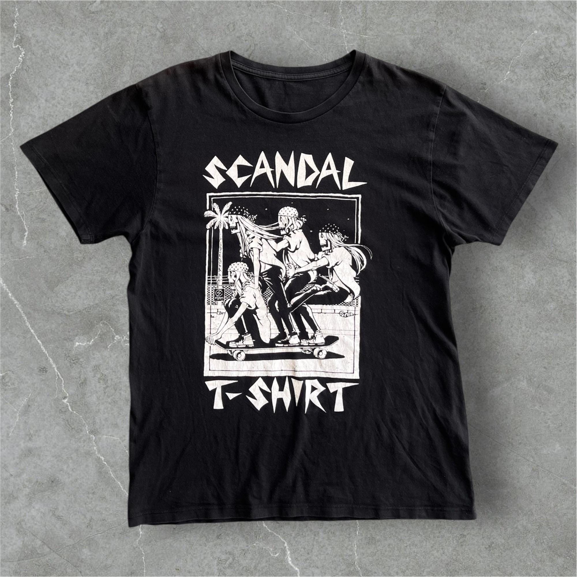 SCANDAL Tシャツ What is your STANDARDS? Scandal Band T Shirt Japanese - Etsy