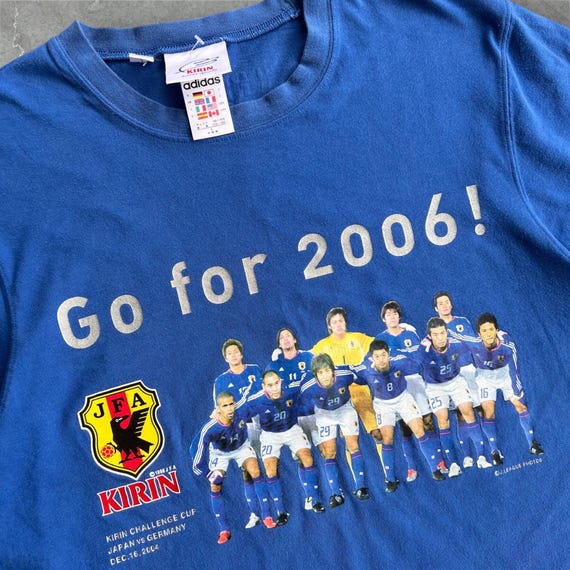 Vintage ADIDAS Kirin JAPAN JFA 2004 Team Line up Photo - Etsy