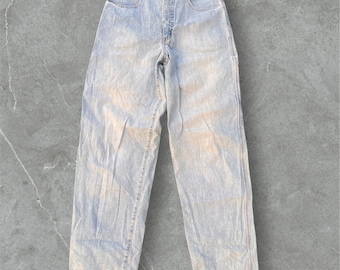 Vintage MARITHE FRANCOIS GIRBAUD 'The Stone Wash’ Wide Denime