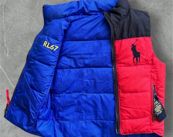 Polo Ralph Lauren KIDS Reversible Puffer Vest Jacket Polo RL