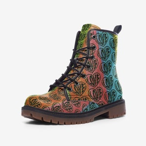 It’s All LOVE Vegan Faux Leather Lightweight Fashion Boots