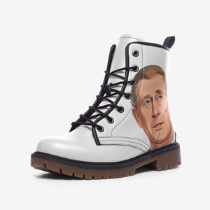 Long Live King Charles III Vegan Faux Leather Lightweight Boots