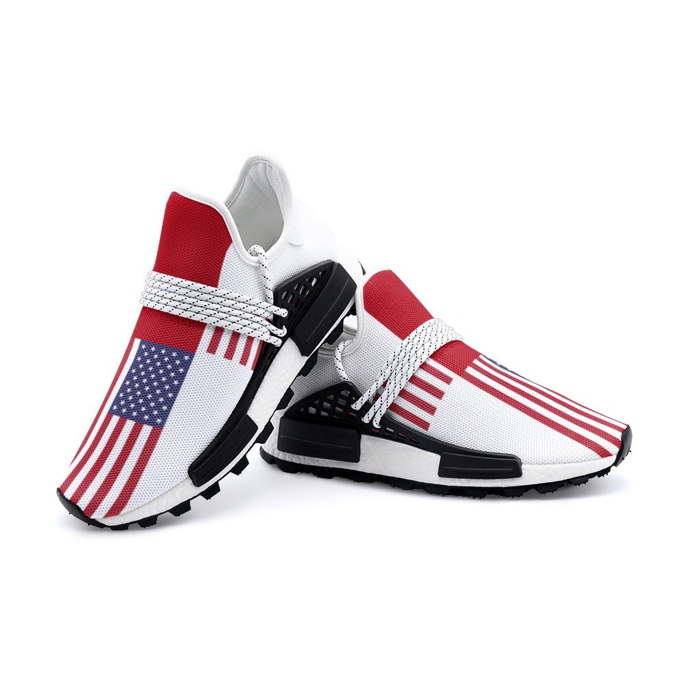Stars and Striped American Flag Unisex Lightweight Sneakers Trainers Casual Athletic Shoes Etsy