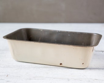 Vintage and Weathered Bread Loaf Pan-Food Photography Props
