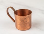 Vintage Weathered Moscow Mule Cup-Food Photography Props Food Styling Prop Styling