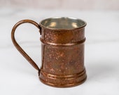 Vintage Weathered Moscow Mule Cup-Food Photography Props Food Styling Prop Styling