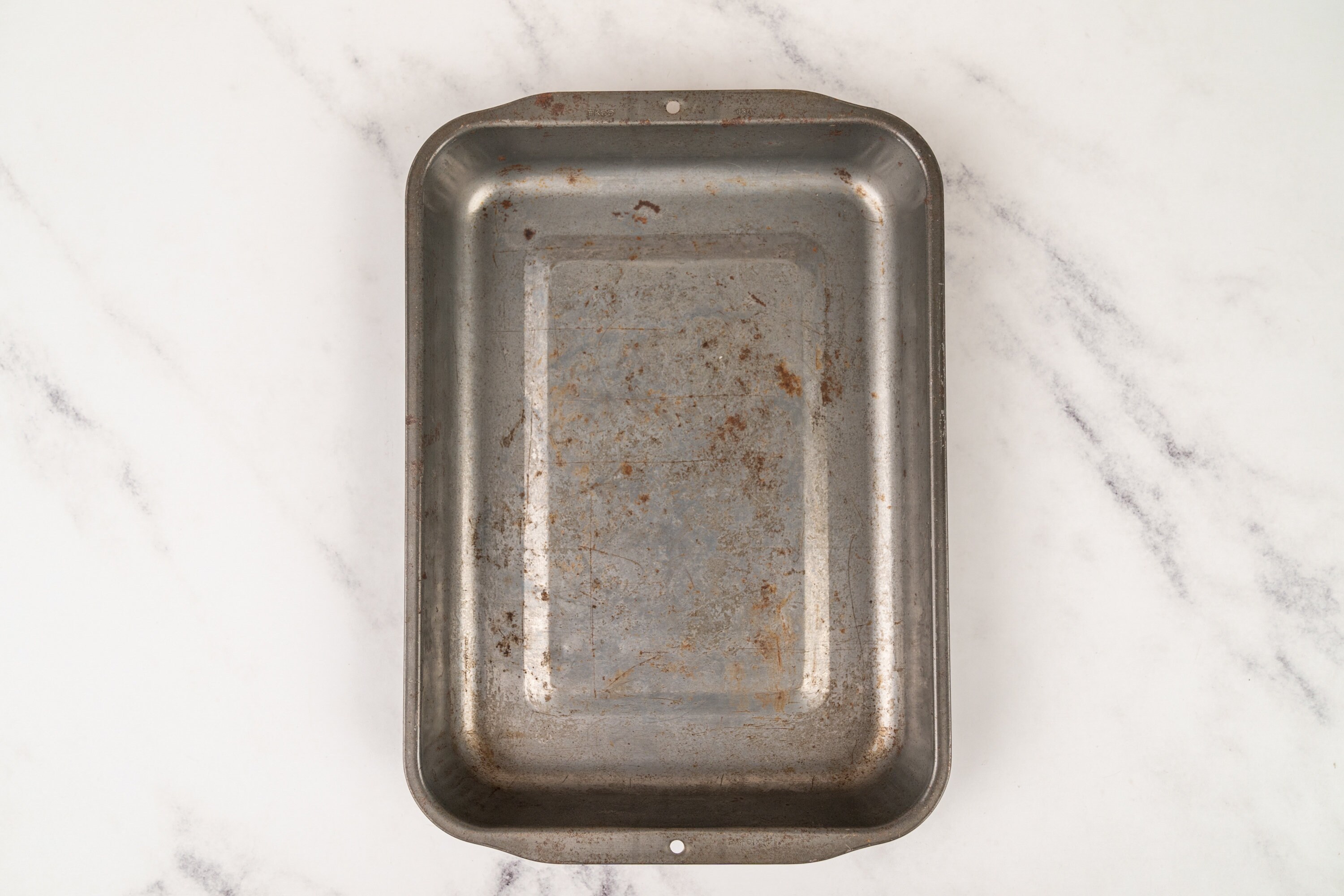 Vintage and Weathered Baking Pan 11x15food Photography 