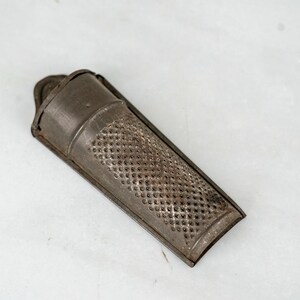 Vintage Hand Spice Grater or Zester-Food Photography Prop