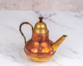 Vintage Copper Kettle-Food Photography Prop Food Styling Prop Styling