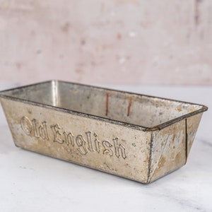 Vintage and Weathered Bread Loaf Pan-Food Photography Props