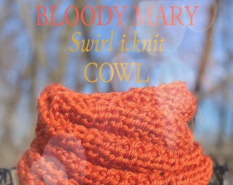 BLOODY MARY Swirl i.knit Capucha