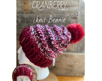 Cranberry Slone Beanie