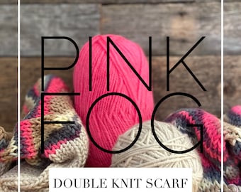 PINK FOG Double-Knit Scarf