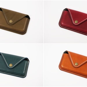 Cartera de cuero personalizada para tarjetas de crédito, tarjetero de cuero, tarjetero de cuero, tarjetero de visita, tarjetero de cuero imagen 8