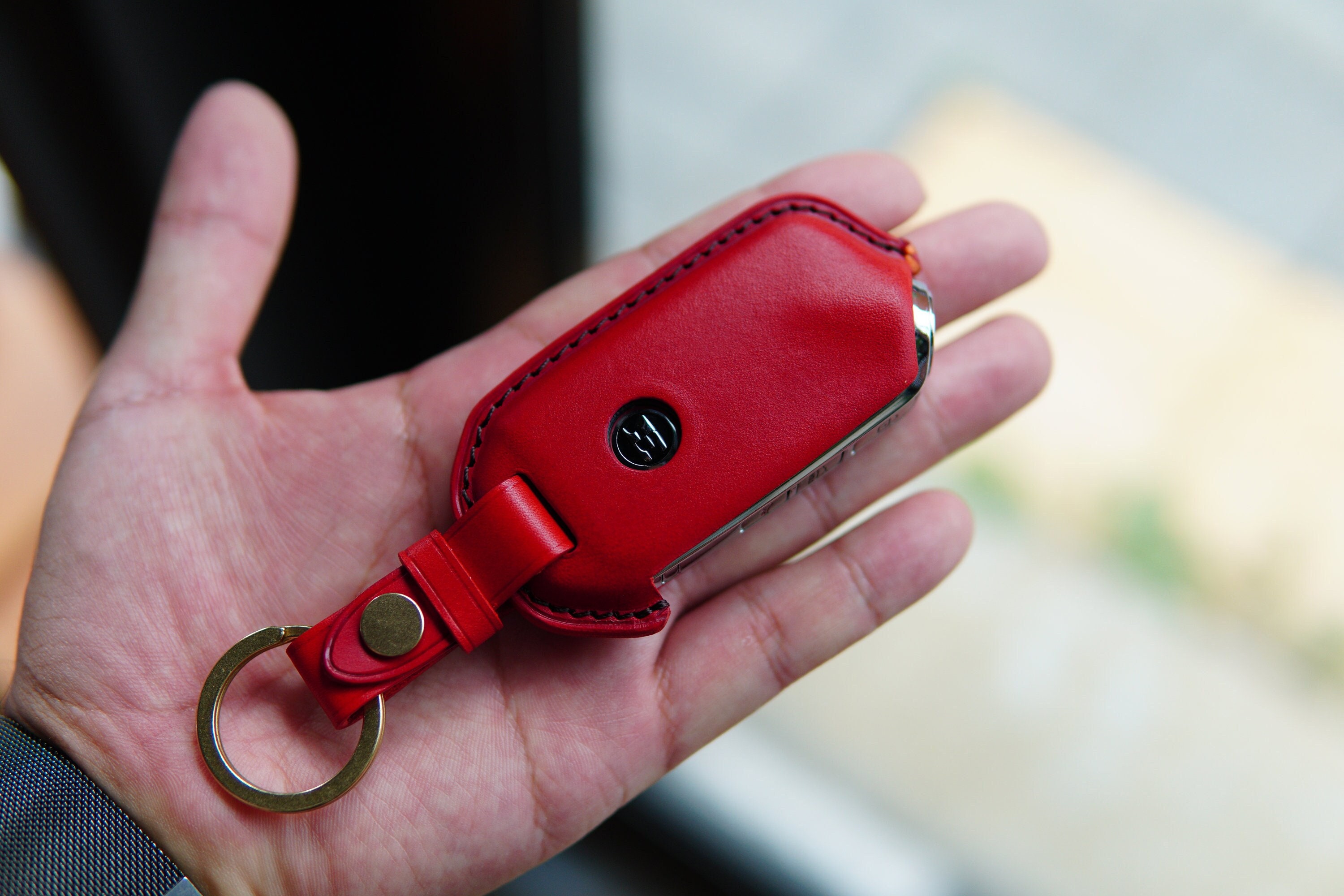 1pc Car Key Case Compatible With Kia, Key Fob Cover