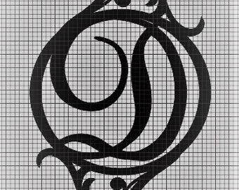 Monogram d | Etsy